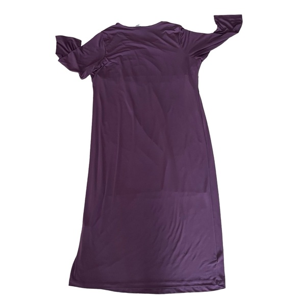 Jessica London | Scoop Neck purple lined dress women’s size 1X - Picture 7 of 8